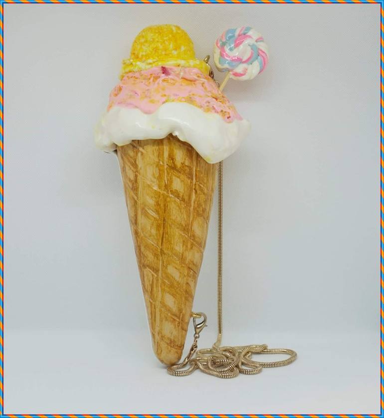 Contemporary Art - Resin sculpture - Ice Cream LV - Mahelle