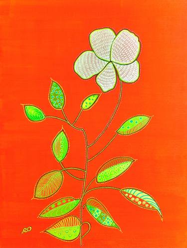 Original Impressionism Floral Paintings by Olga Roartus