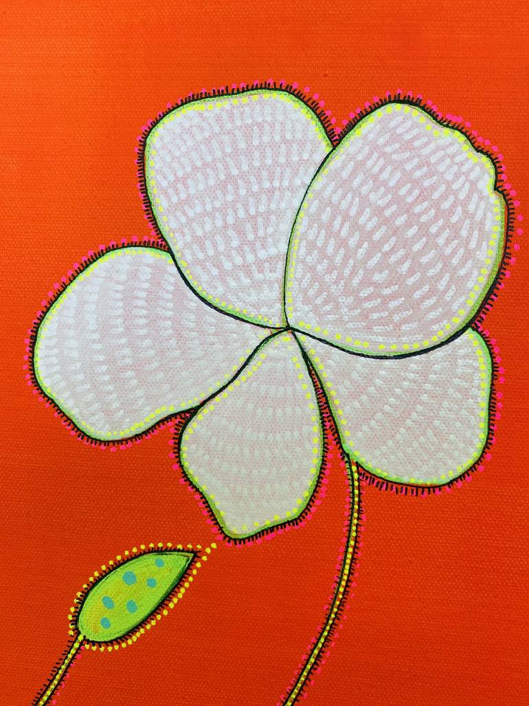 Original Contemporary Floral Painting by Olga Roartus