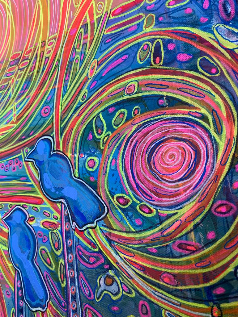 Original Abstract Painting by Olga Roartus