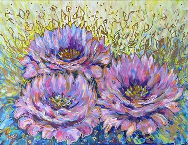 Original Impressionism Floral Paintings by Olga ROArtUS