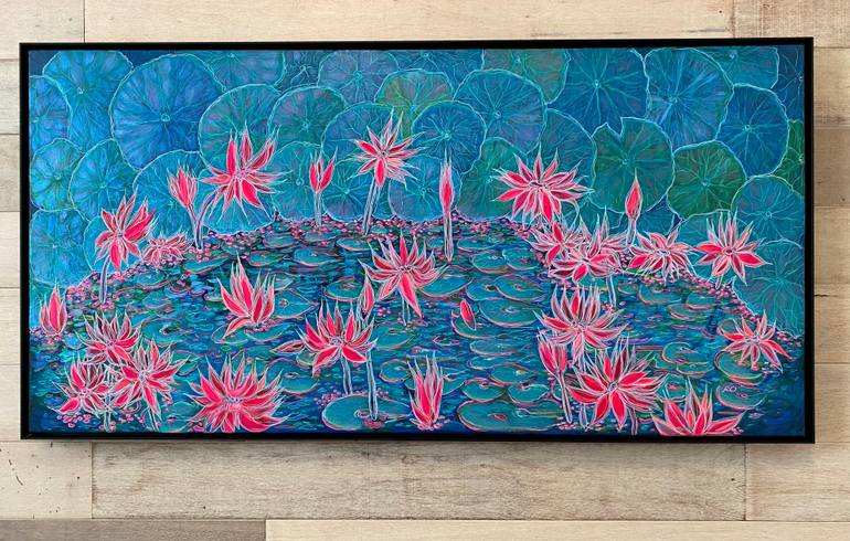 Original Impressionism Landscape Painting by Olga Roartus