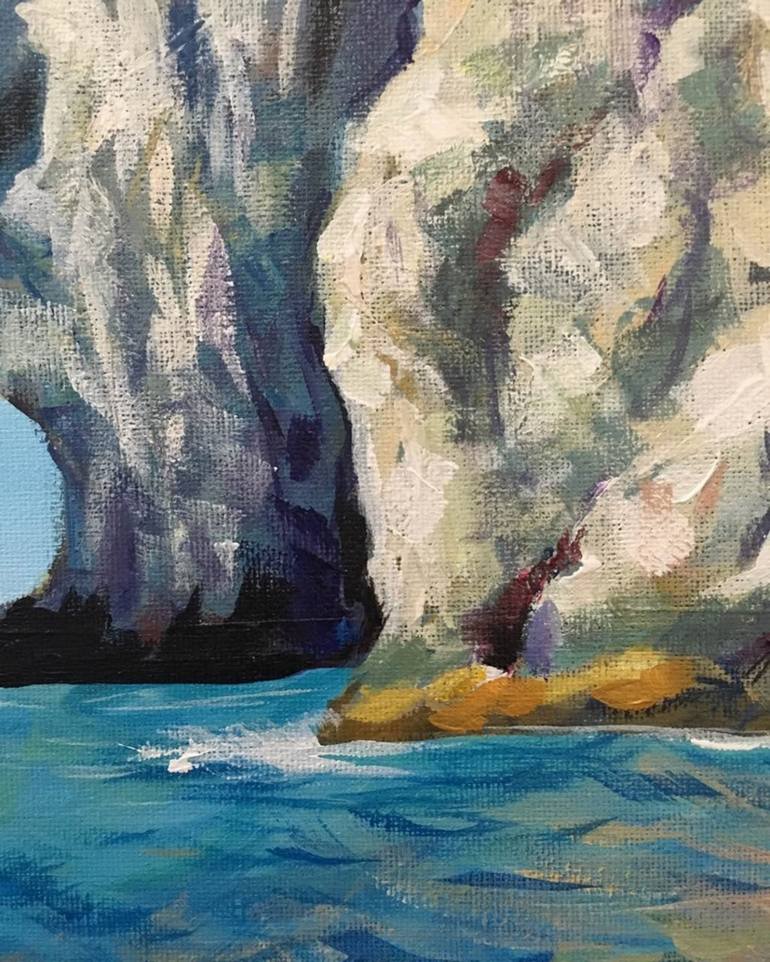 Original Modern Seascape Painting by Olga ROArtUS