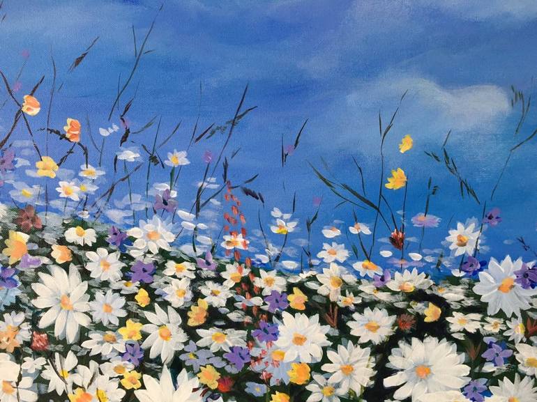 Original Floral Painting by Olga ROArtUS