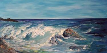 Original Impressionism Seascape Paintings by Olga ROArtUS