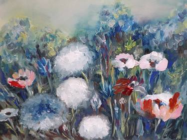 Original Floral Paintings by Olga ROArtUS