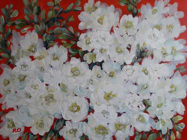 Original Impressionism Floral Paintings by Olga ROArtUS