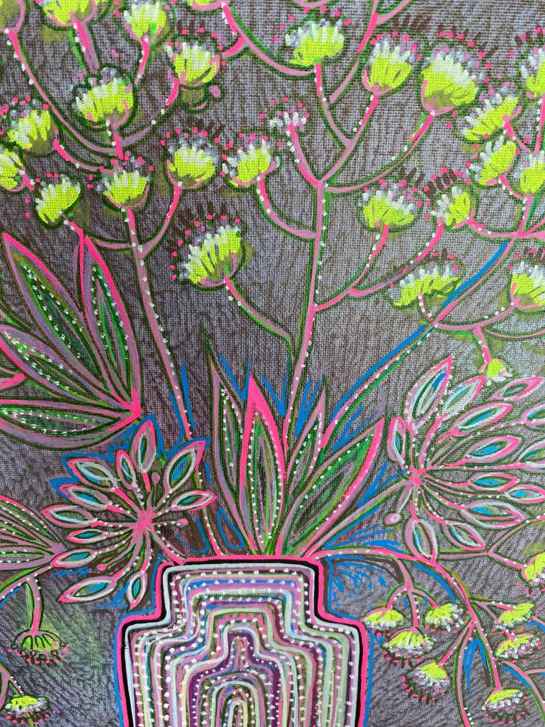 Original Contemporary Floral Painting by Olga Roartus
