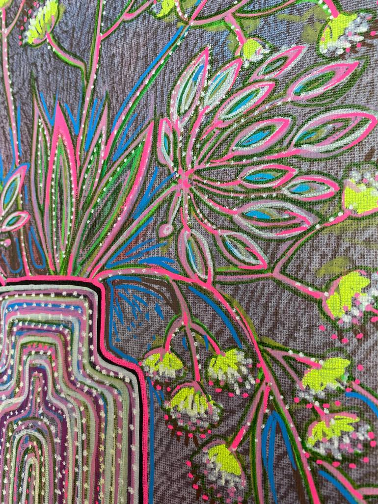 Original Contemporary Floral Painting by Olga Roartus
