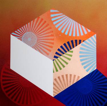 Print of Geometric Paintings by Alan Disparte