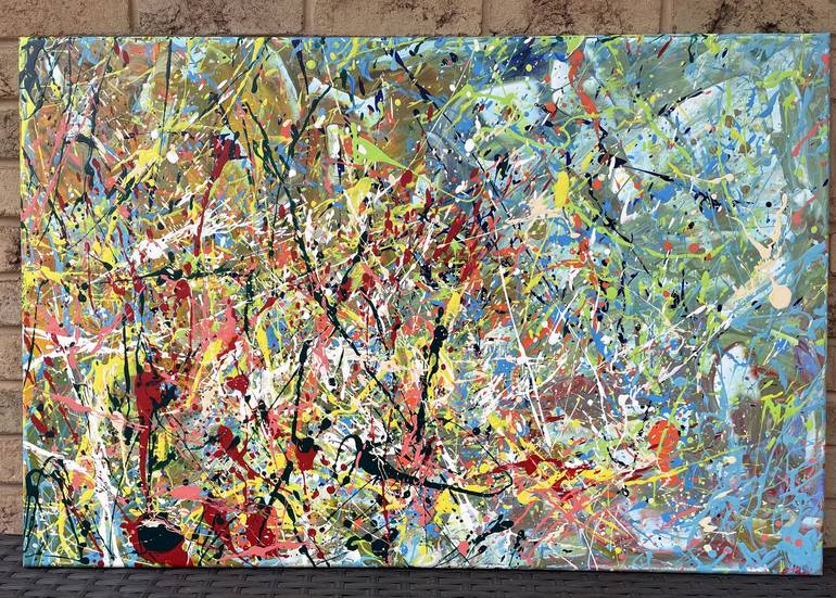 Original Abstract Painting by Olena Hoffman