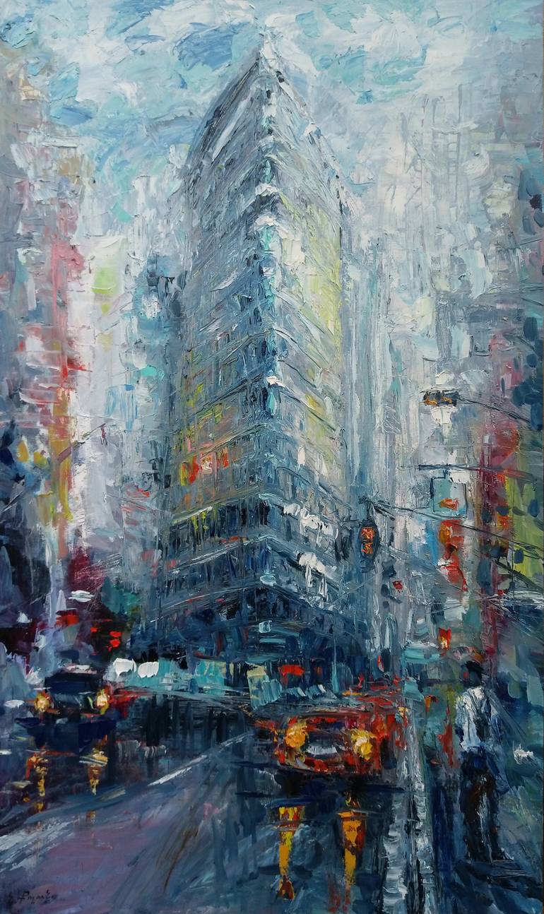 impressionism cityscape