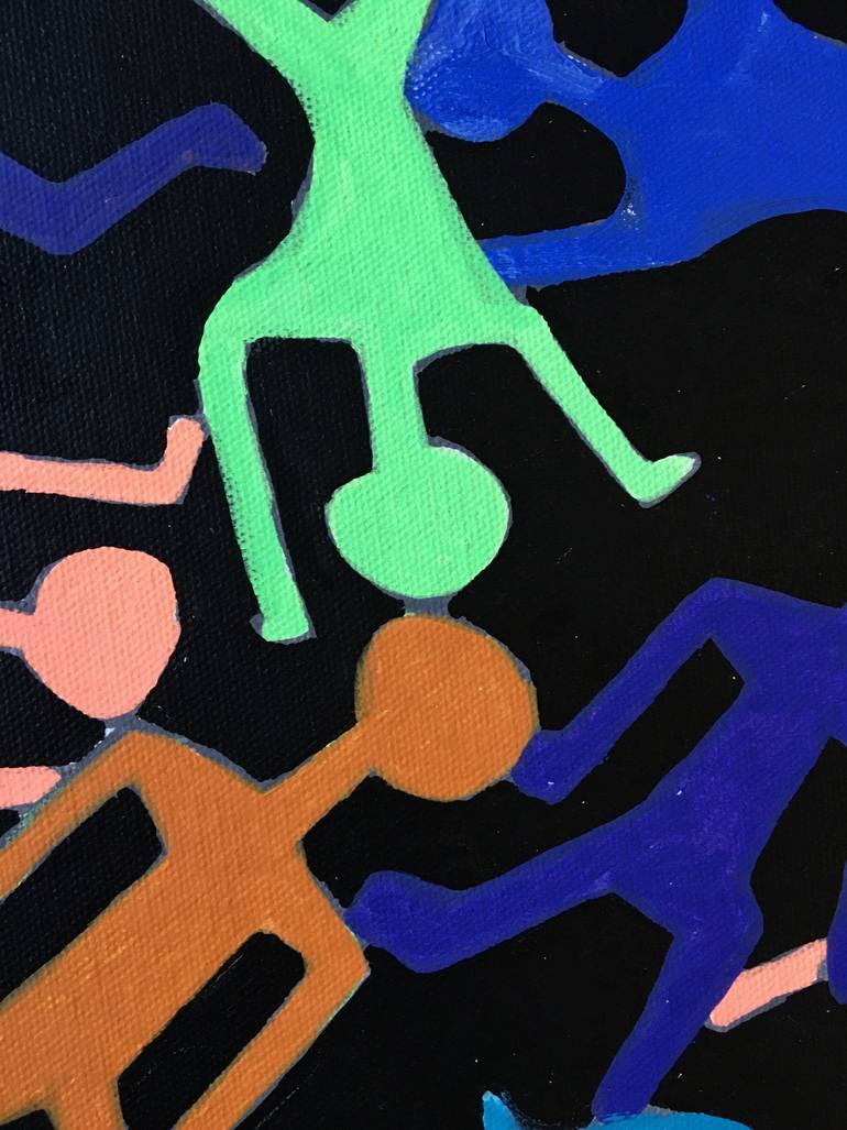 Original Figurative Abstract Painting by Frantisek Florian