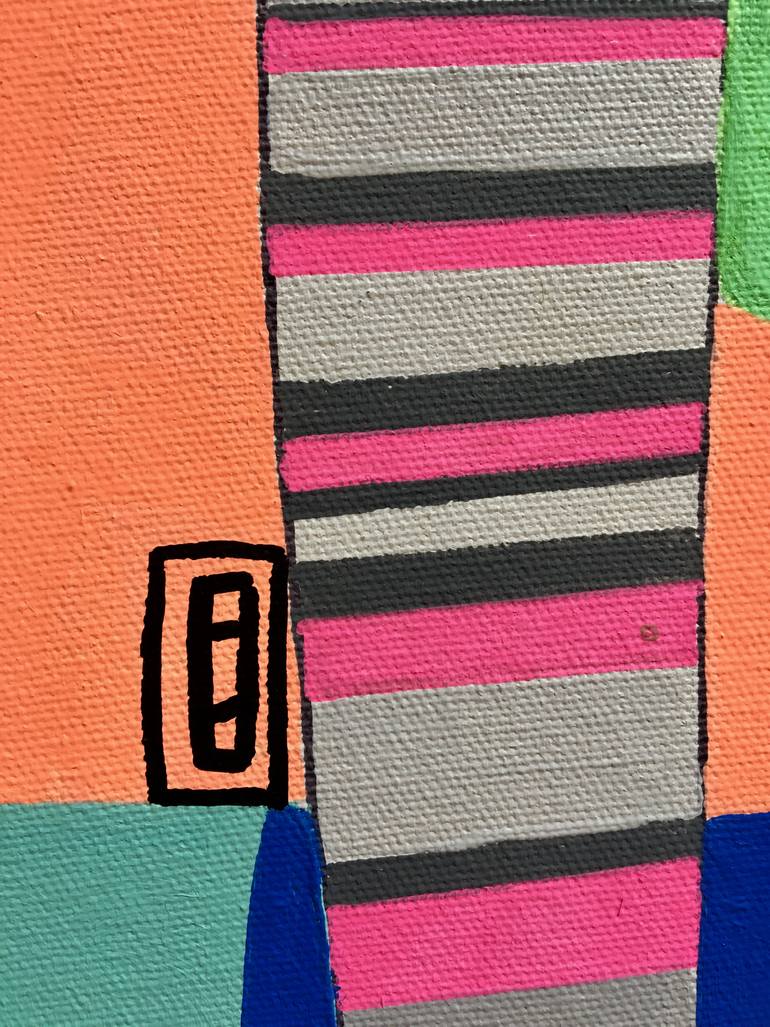 Original Figurative Abstract Painting by Frantisek Florian