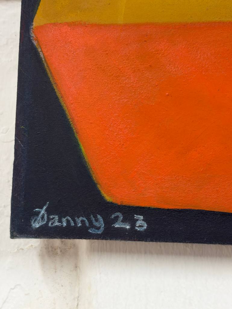 Original Abstract Expressionism Abstract Painting by Daniel Mckinnon