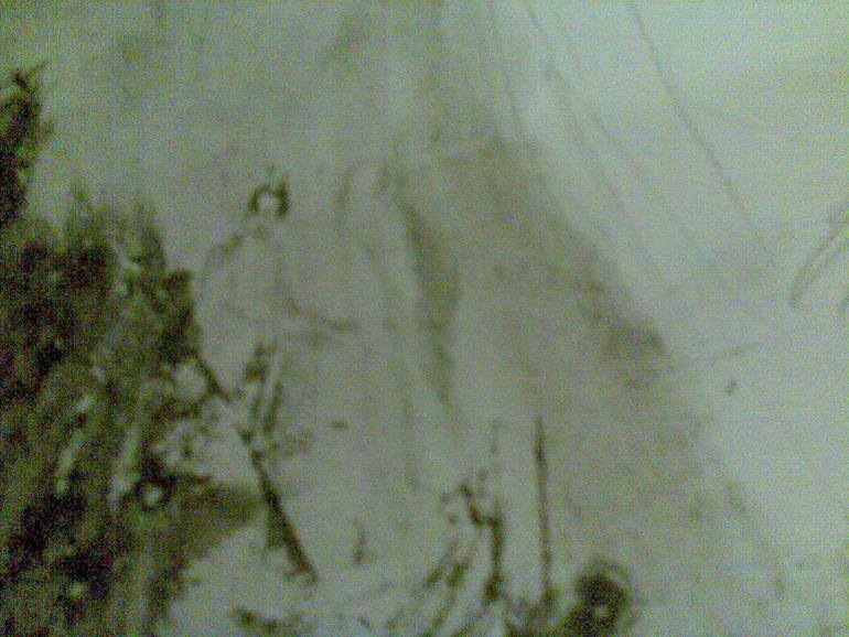 Original Portraiture People Drawing by Salud Lopez Sld