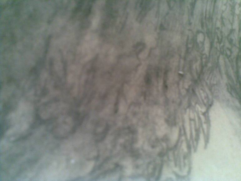 Original Figurative Religion Drawing by Salud Lopez Sld