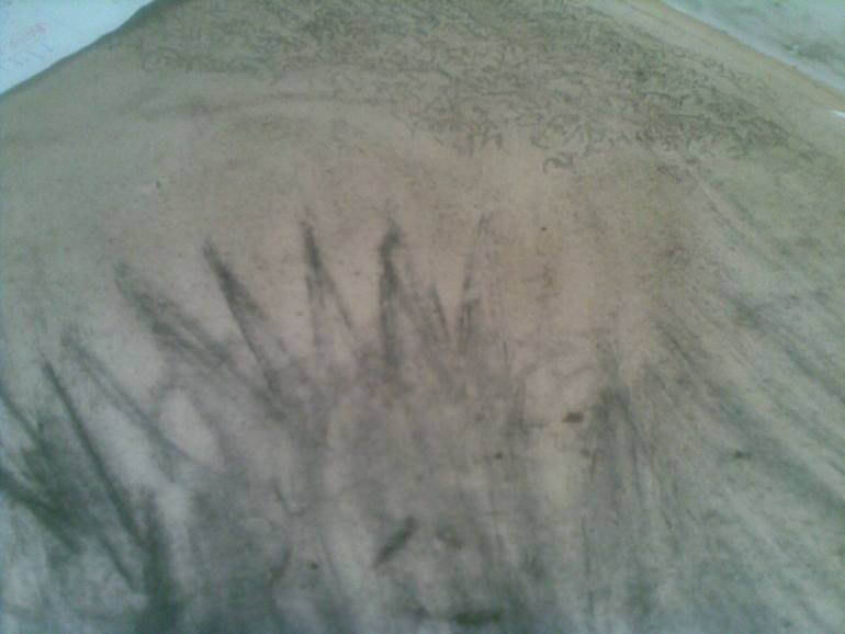 Original Figurative Religion Drawing by Salud Lopez Sld