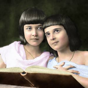 Collection Colorized Old Black & White Photographs