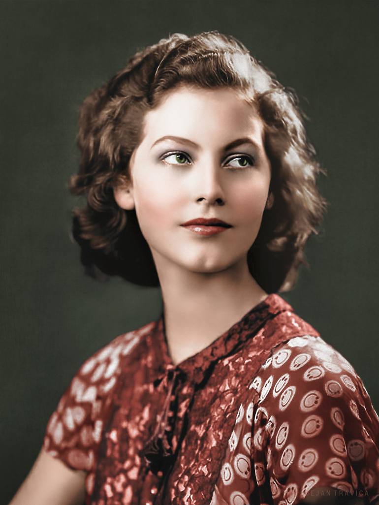Teenage Ava Gardner 1939. Colorized Photography by Dejan Travica ...