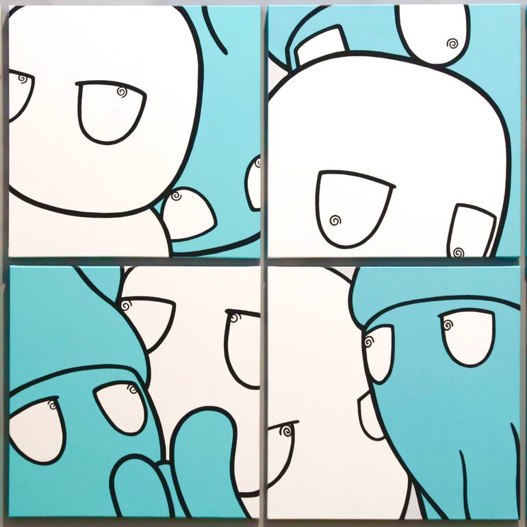 Original Illustration Cartoon Painting by Josh Patten