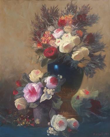 Original Floral Paintings by Kamo Atoyan