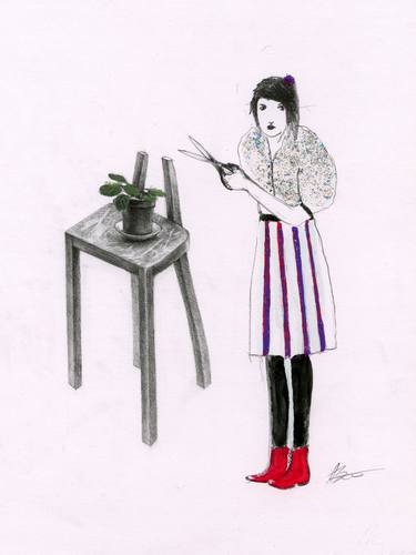 Print of Fantasy Drawings by Anna Velichanskaya