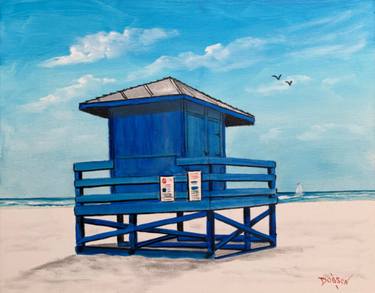 Original Realism Beach Paintings by Lloyd Dobson