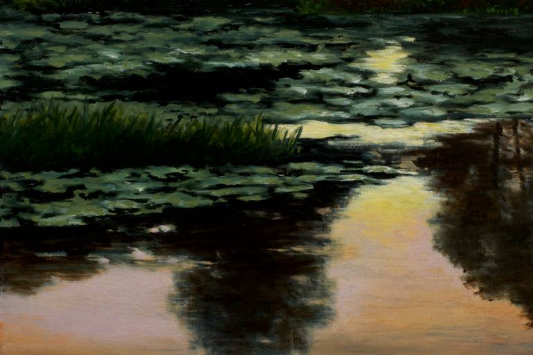 Original Impressionism Nature Painting by Oleg Baulin