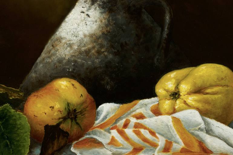 Original Photorealism Still Life Painting by Oleg Baulin