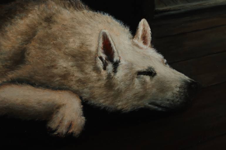 Original Realism Animal Painting by Oleg Baulin