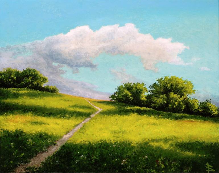 Original Contemporary Landscape Painting by Oleg Baulin