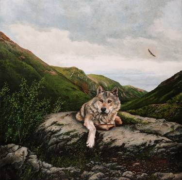Original Realism Animal Paintings by Oleg Baulin