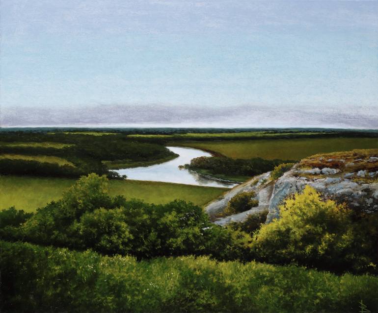 Original Contemporary Landscape Paintings by Oleg Baulin