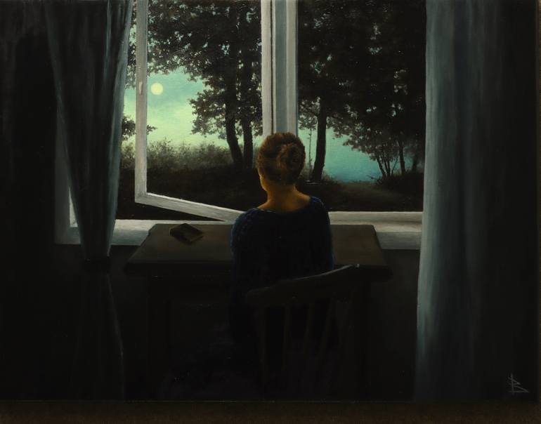 Original Classicism Women Painting by Oleg Baulin