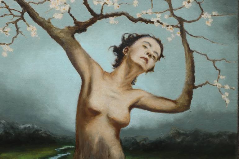 Original Classicism Nature Painting by Oleg Baulin