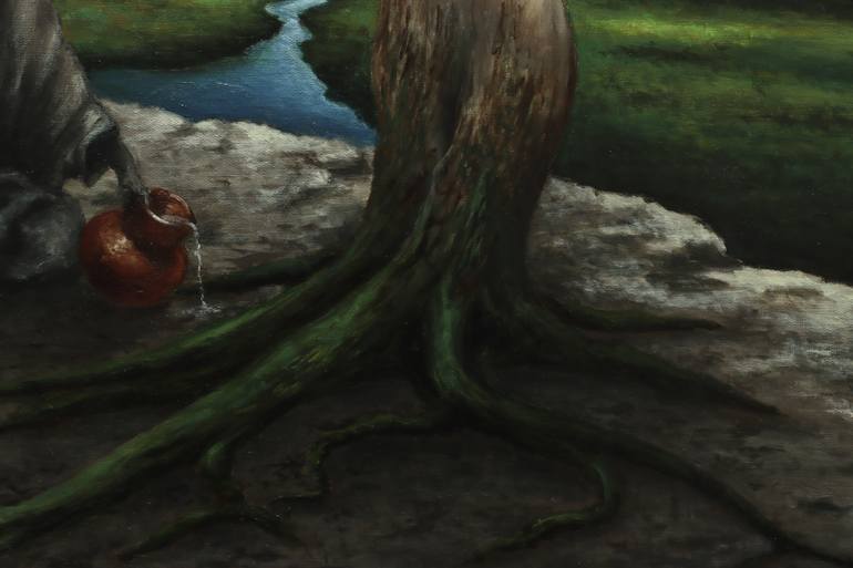 Original Classicism Nature Painting by Oleg Baulin