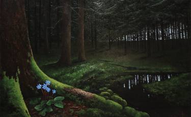 Original Classicism Nature Paintings by Oleg Baulin