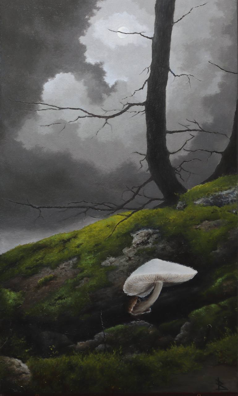 Original Classicism Nature Painting by Oleg Baulin