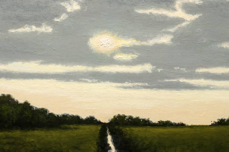 Original Classicism Landscape Painting by Oleg Baulin