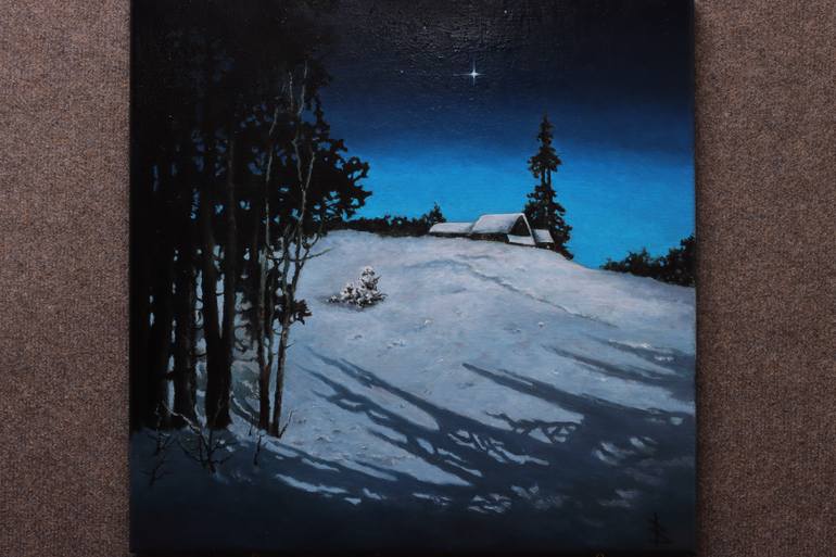 Original Classicism Landscape Painting by Oleg Baulin