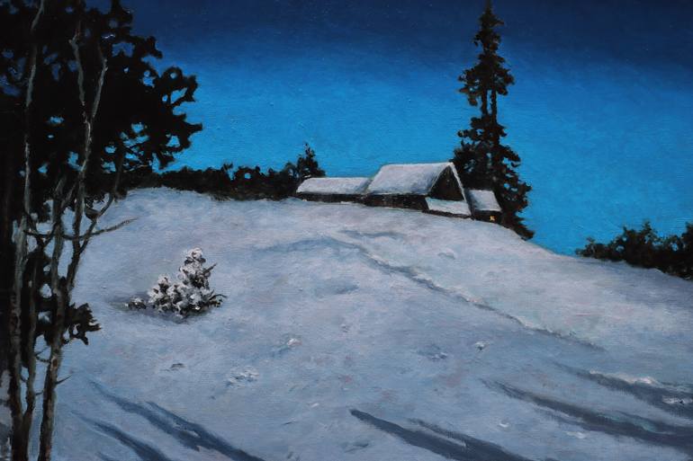 Original Classicism Landscape Painting by Oleg Baulin