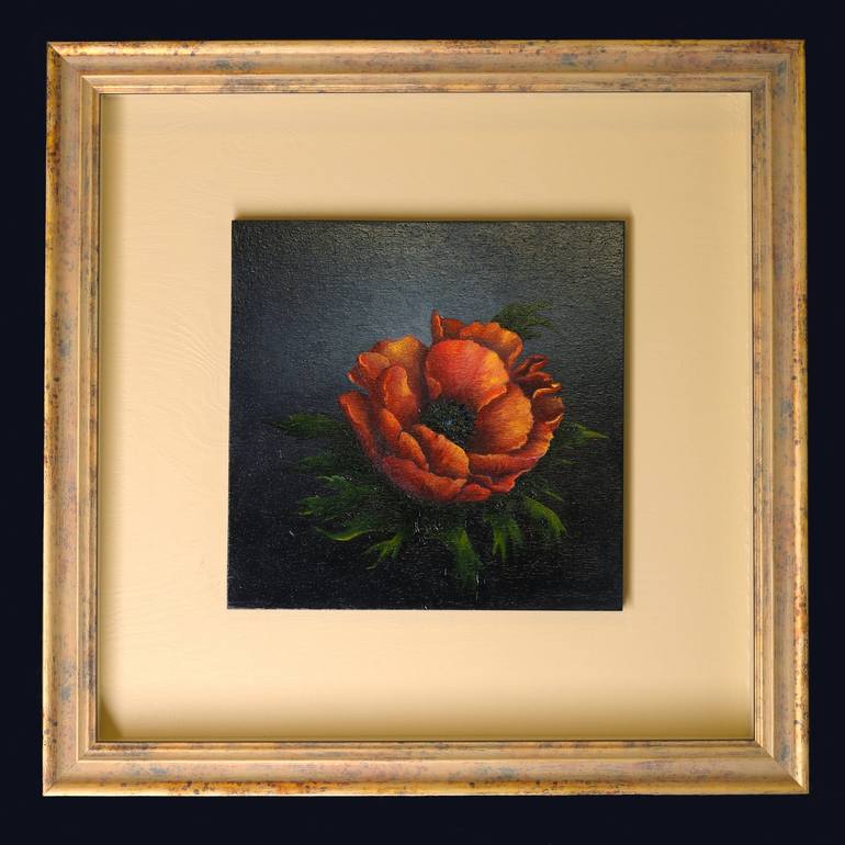 Original Classicism Botanic Paintings by Oleg Baulin