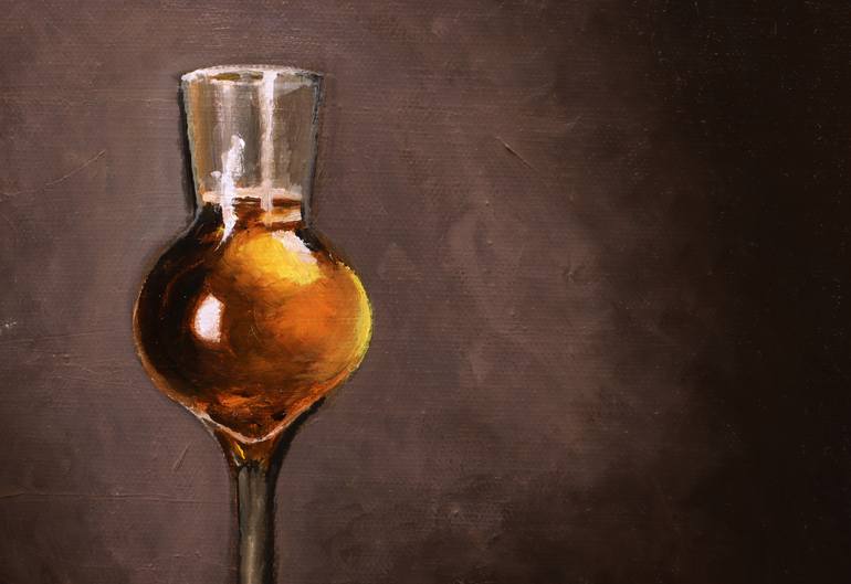 Original Classicism Still Life Painting by Oleg Baulin