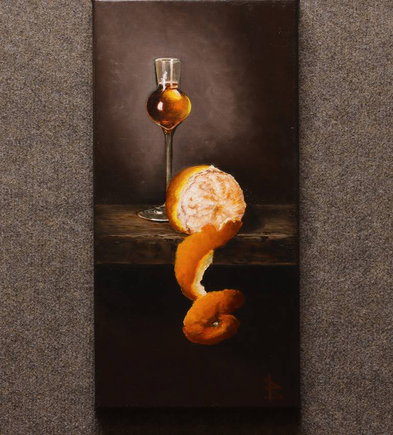 Original Classicism Still Life Painting by Oleg Baulin