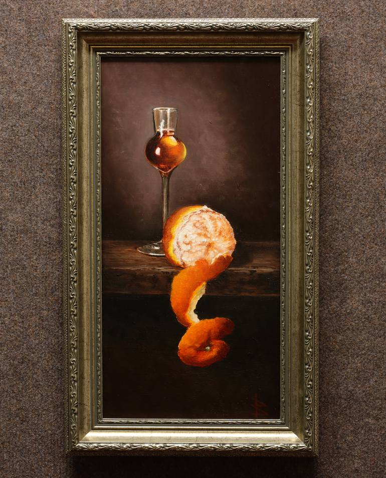 Original Classicism Still Life Painting by Oleg Baulin