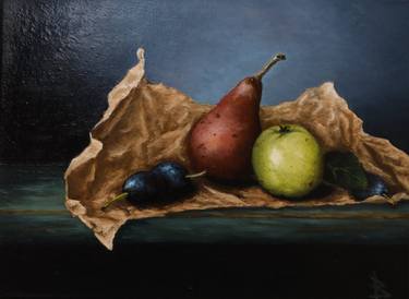 Original Classicism Still Life Painting by Oleg Baulin
