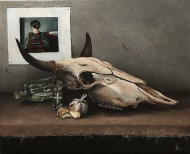 Original Classicism Still Life Painting by Oleg Baulin