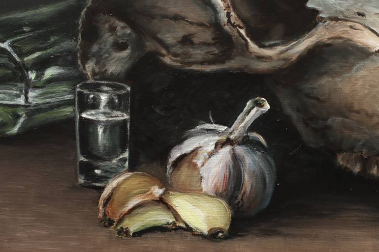 Original Classicism Still Life Painting by Oleg Baulin