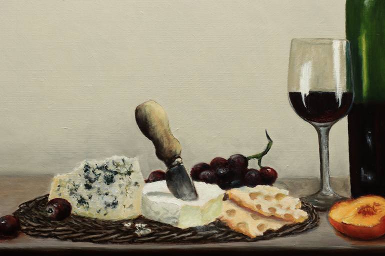 Original Classicism Still Life Painting by Oleg Baulin